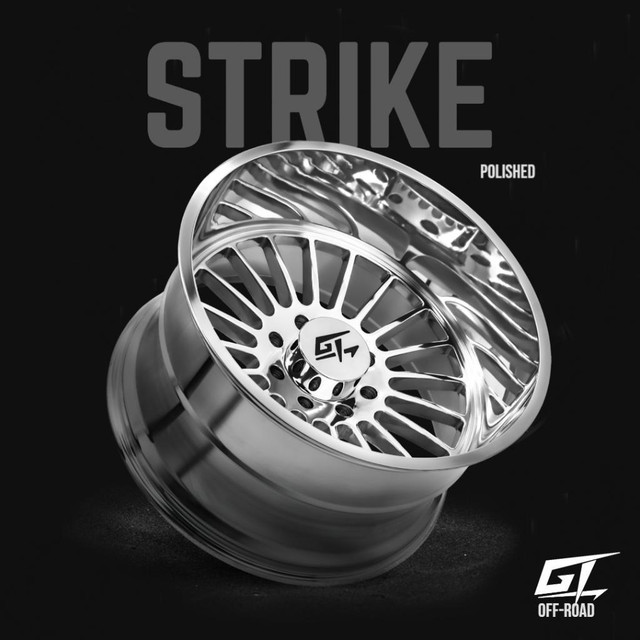 GT Off-Road Strike in Gloss Black Milled! 20 22 24 Sizes! Proudly Canadian! ***FREE SHIPPING CANADA-WIDE*** in Tires & Rims in Ontario - Image 2