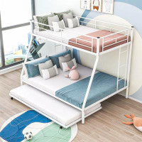 Isabelle & Max™ Twin Over Full Metal Bunk Bed With Trundle