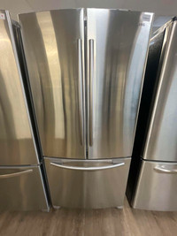 Econoplus - Réfrigérateur 30 3portes Samsung stainless remis a neuf !