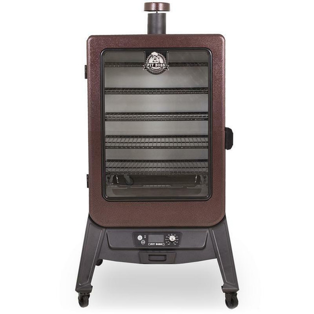 Vertical Smokers -  Pit Boss® Wood Pellet Smoker - Copperhead 5 Series    5 racks & 1716 sq inches   PBV5P1  in stock in BBQs & Outdoor Cooking