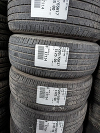 P205/55R17 205/55/17  PIRELLI CINTURATO P7 ( all season summer tires ) TAG # 16287