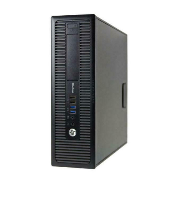 HP EliteDesk 800 G1 SFF  - i5 4590 - 8GB RAM- 120GB SSD - FREE Shipping across Canada - 1 Year Warranty in Desktop Computers