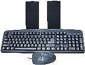 elitech 3 in 1 Desk Manager Multimedia Combo Keyboard / Mouse /