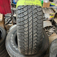 255 70 18 4 Bridgestone Dueler Used A/S Tires With 85% Tread Left