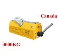 Lifting Magnet with Release Steel Magnetic Lifter Permanent Lift Magnets for Hoist Shop Crane 3000 KG Capacity #170453