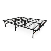 Alwyn Home Overlock 14" Folding Steel Platform Bed