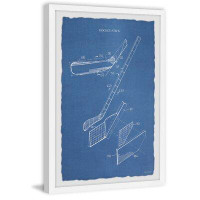 Isabelle & Max™ Cadre photo « hockey stick », impression sur papier