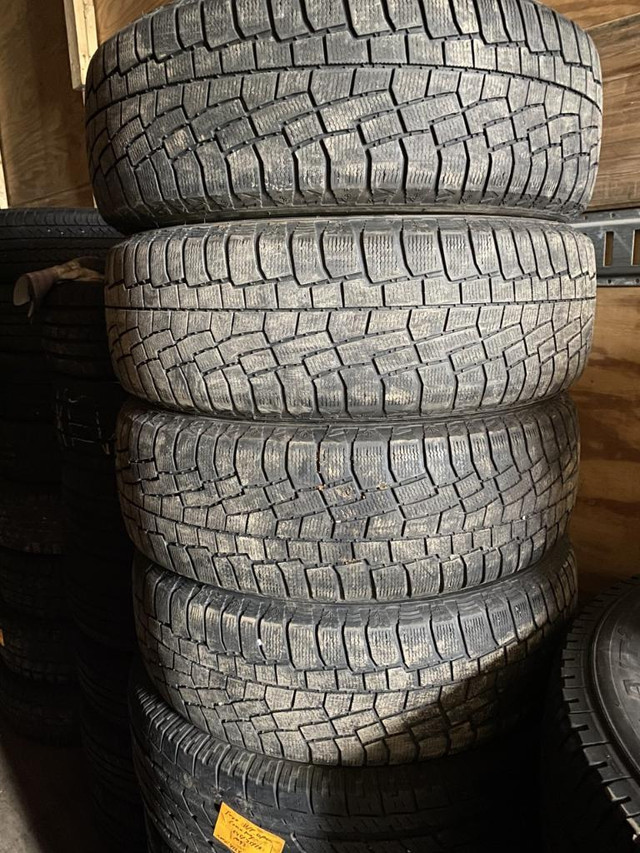 225/65/17 SNOW TIRES COOPER 60% SET OF 4 $380.00 TAG#Q1575 (NPFRF2186JT1) MIDLAND ON. in Tires & Rims in Ontario