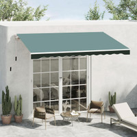 Patio Awning 8.2' x 6.6' Green