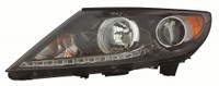 Head Lamp Driver Side Kia Sportage 2013-2016 Without Led Accent Light With Led Drl High Quality , KI2502184