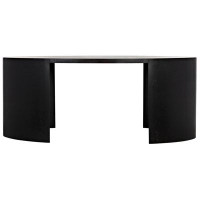Noir Trading Inc. Marigold Solid Wood Oval Desk