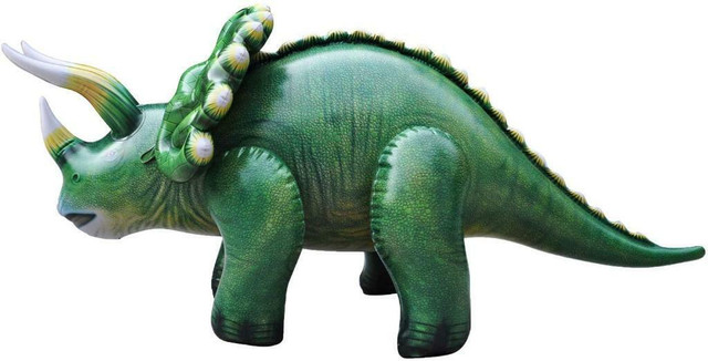 NEW INFLATABLE TRICERATOPS DINOSAUR TR12J in Toys & Games in Edmonton - Image 2