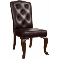 Charlton Home Solid Wood Side Chair Dining Chair