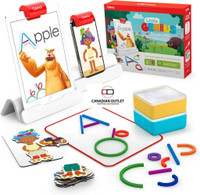 Osmo kits - Little Genius Starter Kit for iPad - 4 Hands-On Learning Games - Ages 3-5 - Problem Solving