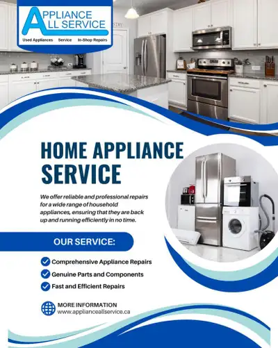 Expert Affordable Appliance Repair - Stove / Ovens, Laundry and Refrigerators