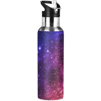Orchids Aquae 20 Oz Vacuum Insulated Stainless Steel Water Bottle