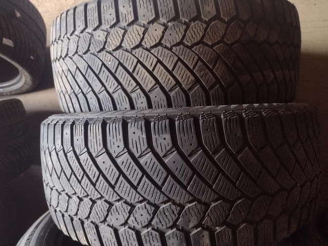 2 pneus d hiver 225/45r18 gislaved en bon état in Tires & Rims in Lévis - Image 3
