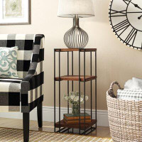 Steelside™ Revere Sled End Table with Storage