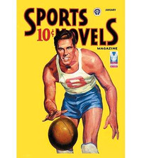 Buyenlarge 'Sports Novels Magazine January, 1949' Vintage Advertisement