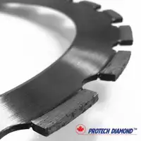 14 inch Diamond Tipped Ring Blade disc included  Protech Diamond™