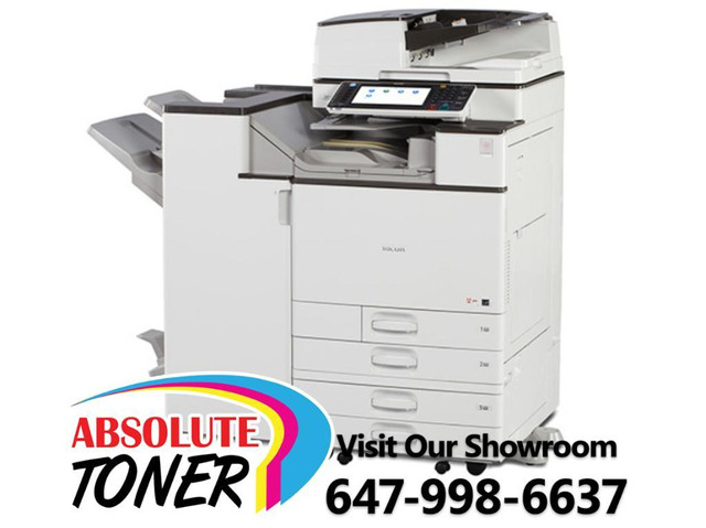 $59/month Ricoh MP C4503 Multifunction High End Copier Printer Photocopier Corporate Solution Ledger &amp; Legal 11x17 1 in Printers, Scanners & Fax in Ontario - Image 2
