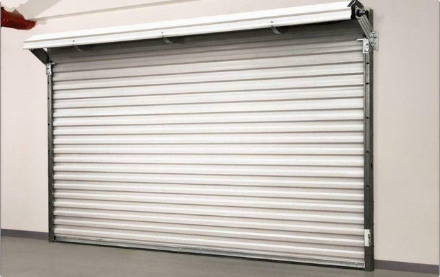 BRAND NEW! Best Ever Rollup White 5 x 7 Steel Door - Sheds, Buildings, Outbuildings, Toy Sheds, Garages, Sea Cans. in Outdoor Tools & Storage in Fort St. John - Image 2