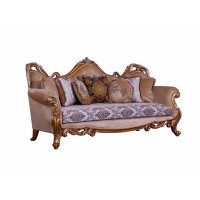 European Furniture Tiziano 95" Rolled Arm Sofa with Reversible Cushions