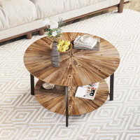 17 Stories Round Coffee Table