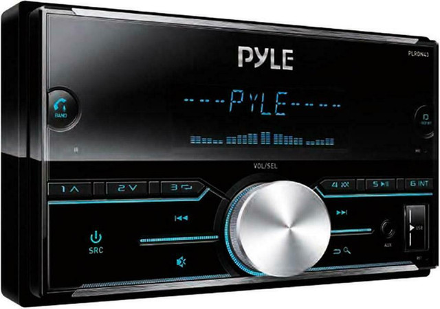 PYLE® PLRDN43 DSP BLUETOOTH CAR STEREO WITH AM/FM, MP3, USB, AND AUX! in Stereo Systems & Home Theatre
