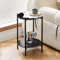 Wrought Studio 2-Layer End Table