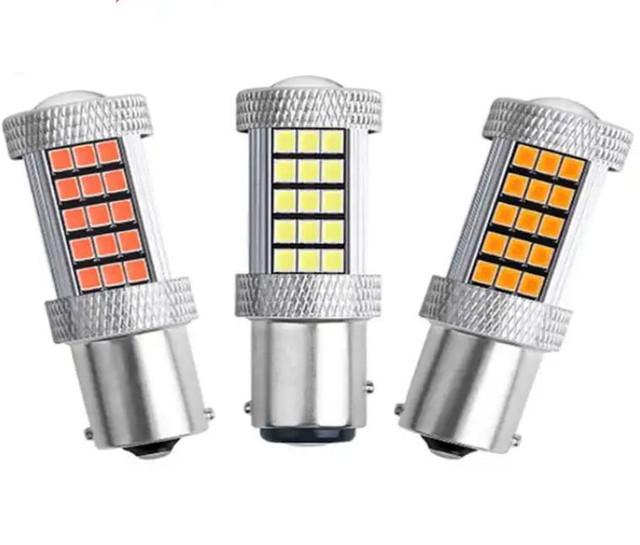 LED 66 SMD BULBS 1156/7440/7443/3156 white, iceblue,red & yellow in Other Parts & Accessories in British Columbia