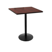 Holland Bar Stool Counter Height Pedestal Dining Table