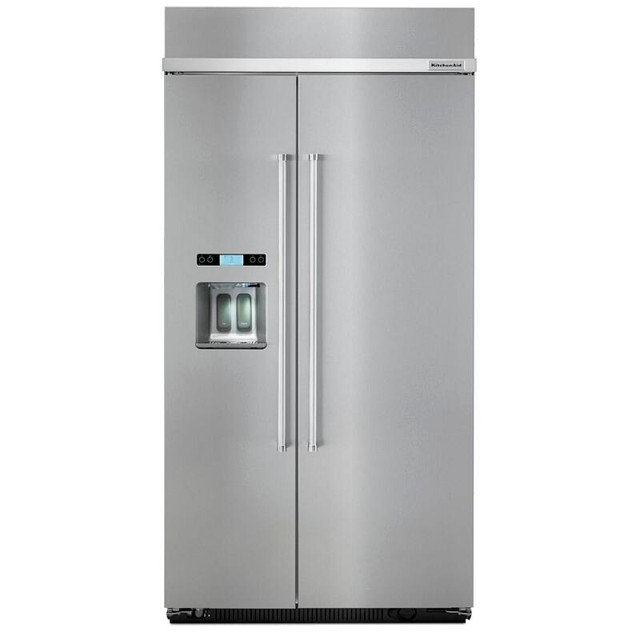 Kitchen-Aid KBSD602ESS 42 Built In Counter Depth Refrigerator 25.0 Cu. Ft. Capacity Fingerprint Resistant Stainless in Refrigerators in Mississauga / Peel Region - Image 2