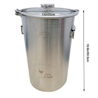 35L Fermenter Tank Fermentation Brew Kettle #170195