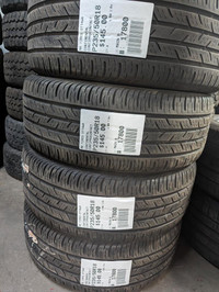 P235/50R18 235/50/18  CONTINENTAL CONTIPROCONTACT ( all season summer tires ) TAG # 17800