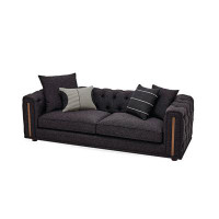 Wildon Home® Kisor 92.91" Square Arm Sofa