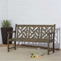 Wildon Home® Lesa Wooden Garden Bench
