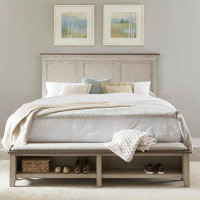 Liberty Furniture Ivy Hollow Solid Wood Storage Bed