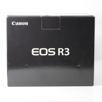 Used. CANON EOS R3 body  ( under 1k mechanical actuations)  BJ PHOTO LABS-Since 1984 (ID - C-785