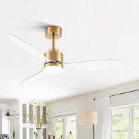 Mercer41 52" Led Ceiling Fans With Light Kit And Remote Control