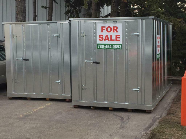 Steel Storage Containers. The BEST SHED EVER! The Best Ever Steel Alternative to Sea Cans! Yard Sheds, Tool Sheds. in Outdoor Tools & Storage in Banff / Canmore