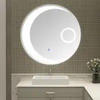 Ivy Bronx Broeker Lighted Bathroom Mirror