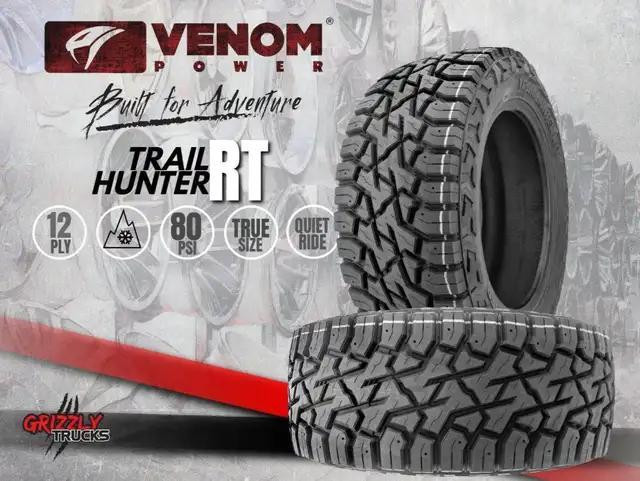 33 35 37 Venom Power Tires !! Mud Tires RT Tires Rugged All Terrains in 10 PLY! FREE SHIPPING!!! in Tires & Rims - Image 4