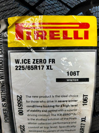 4 Brand New Pirelli Ice Zero FR 225/65R17 XL  Winter Tires   *** WallToWallTires.com ***