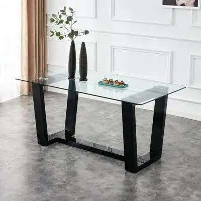 It can be display table large coffee table presentation table etc. A good choice for family meeting...