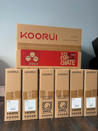 KOORUI 24 Inch Computer Monitor, FHD 1080P Gaming Monitor 165Hz VA 1ms Build-in FreeSync, Compatible G-sync, LED Monitor