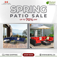 Patio Sets! Upgrade your outdoor space this summer!