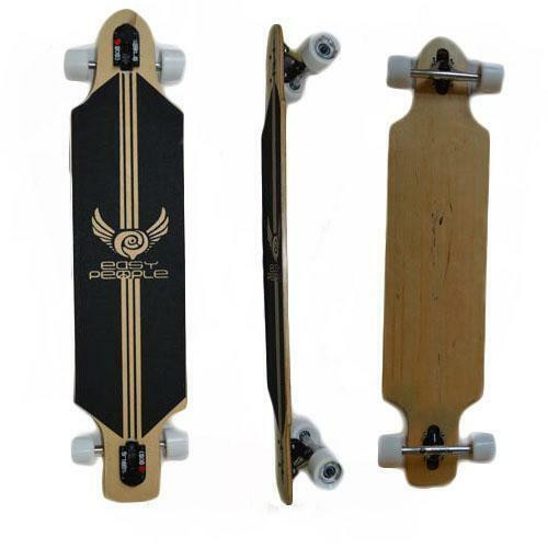 Easy People Longboard Drop Through DT-1 Series Natural Complete+ Grip Tape in Other