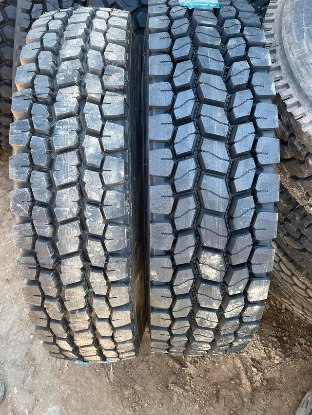 SEMI TIRES  ***  SEE THE DIFFERENCE WITH JINYU OVER ROADLUX LONGMARCH in Tires & Rims in Meadow Lake - Image 4