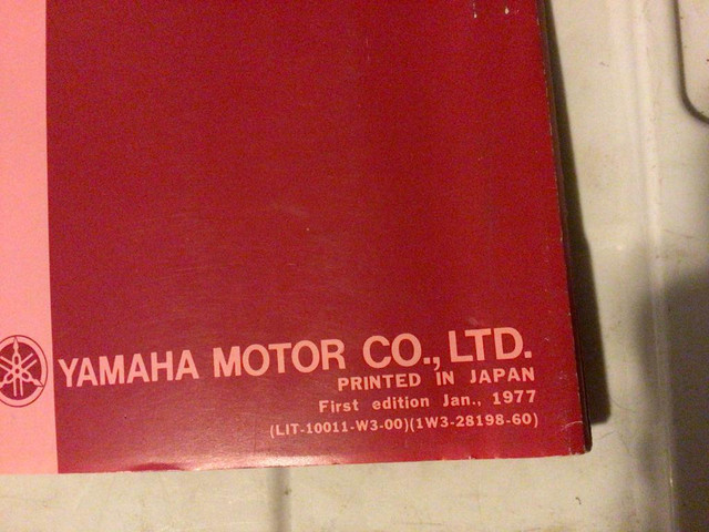 1976 1977 Yamaha YZ250 YZ400 Parts List Book in Motorcycle Parts & Accessories - Image 3